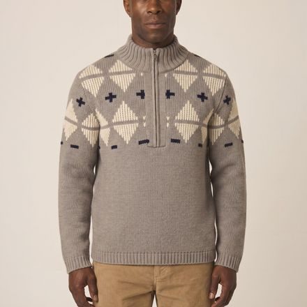 Peregrine — Mountain Zip Neck Sweater