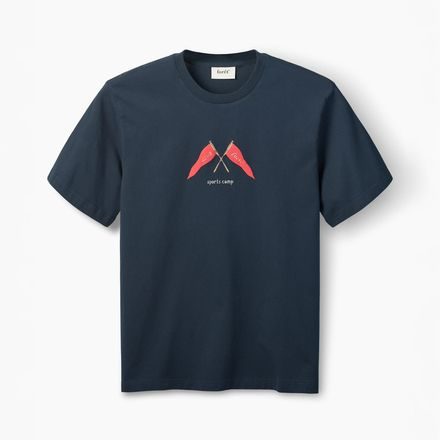 forét Pennant T-Shirt — Navy