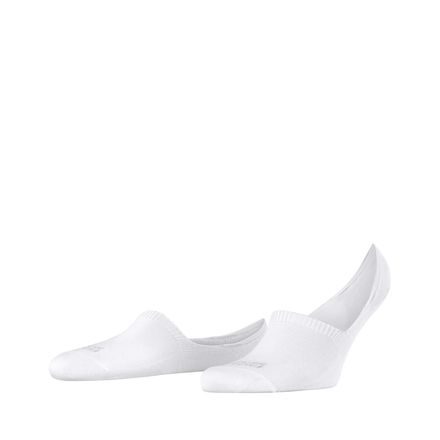 Bazár: Falke Step High Cut Invisible Socks — White (39-42)