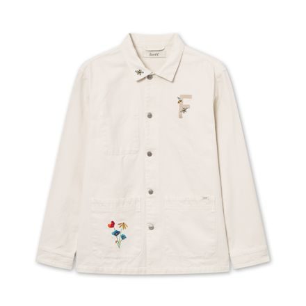 forét — Rowan Embroidery Canvas Overshirt