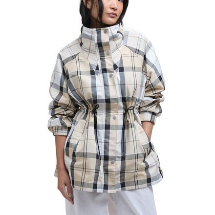 Barbour Suri Checked Showerproof Jacket