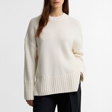 Barbour Gaia Knitted Jumper — White
