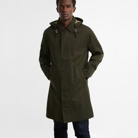 Barbour Lorig Waterproof Mac — Sage