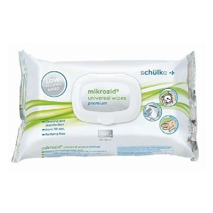 Schulke — Mikrozid Sensitive Wipes Premium (100 ks)