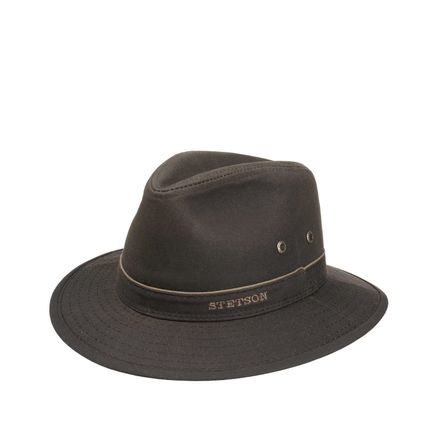 Stetson Brass Waxed Cotton Traveller