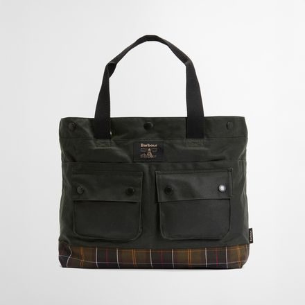 Barbour Field Wax Tote Bag