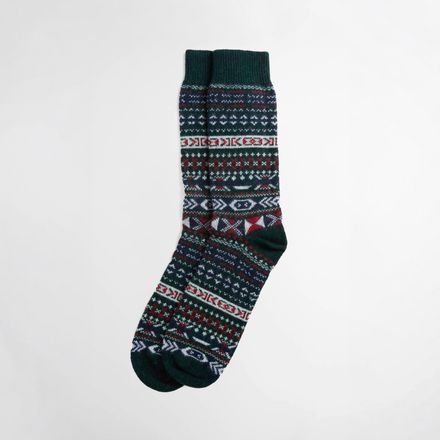 Barbour Boyd Socks — Evergreen