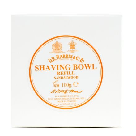D.R. Harris — Sandalwood Shaving Bowl (Refill) (100 g)