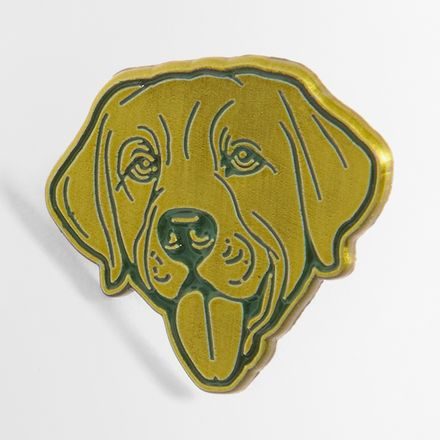 Barbour Dog Pin — Labrador