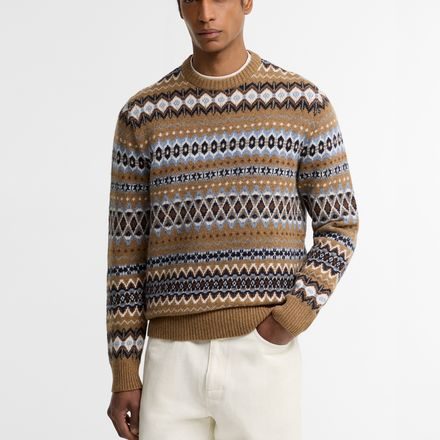 Barbour Case Fair Isle Jumper — Trench