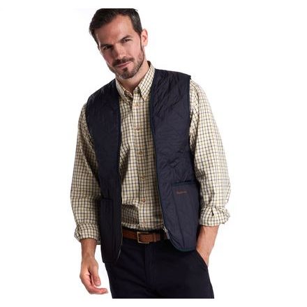 Barbour Quilted Gilet — Navy