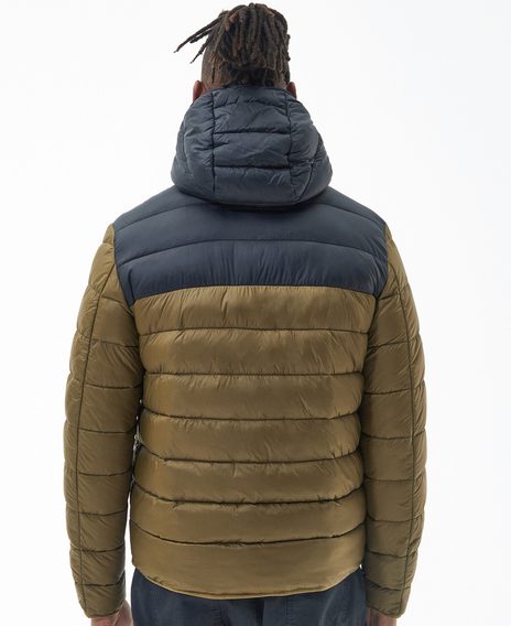 Barbour Kendle Baffle Quilted Jacket — Beech