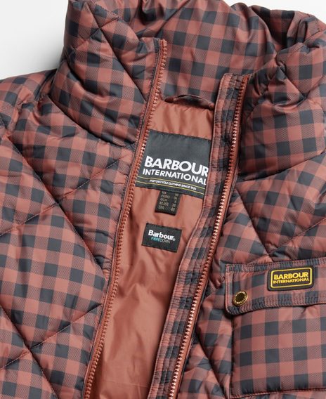 Barbour International Printed Aurora Quilted Jacket