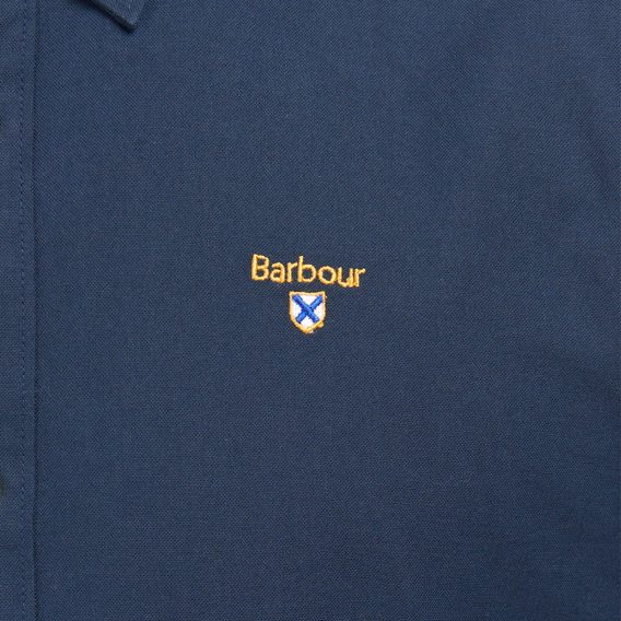 Bavlnená košeľa Barbour Camford - Navy (button-down)