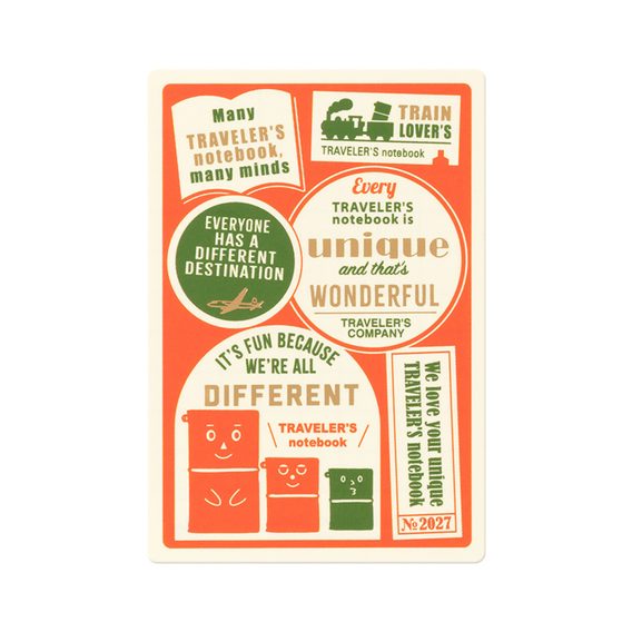 Traveler's — Plastic Sheet 2027 (Passport)