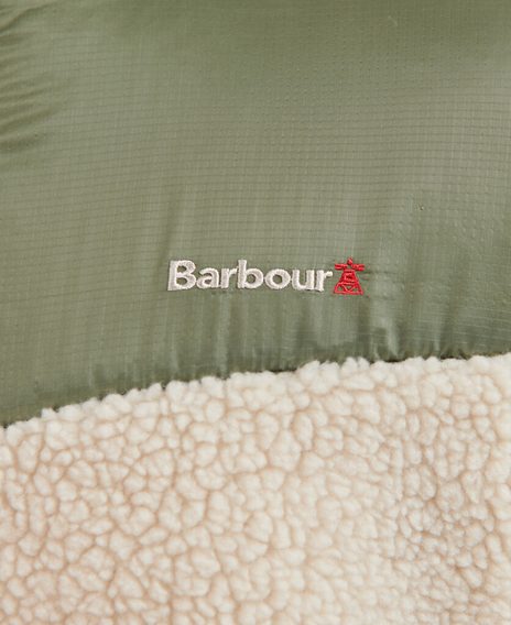 Fleecová bunda Barbour Axis Fleece - Ecru