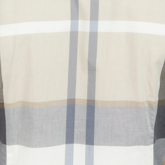 Tartanová košeľa Barbour Harris - Amble Sand Tartan (button-down)