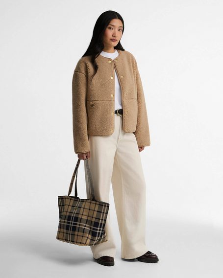 Barbour Layla Tartan Large Tote Bag — Birchwood Dress Tartan