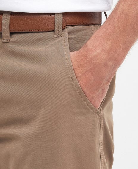 Barbour Glendale Chinos — Military Brown