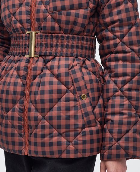 Barbour International Printed Aurora Quilted Jacket