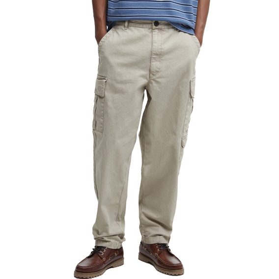 Barbour Deepdale Relaxed Cargo Trousers — Vintage Khaki