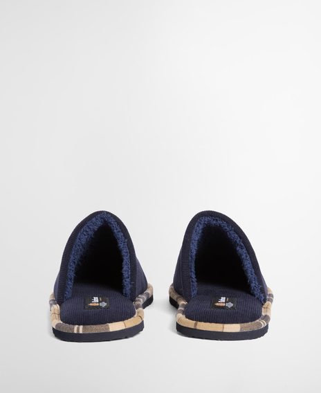Barbour Everlee Slippers — Navy