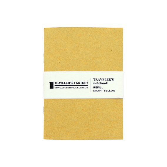 TRAVELER'S — Kraft Yellow Refill (Passport)