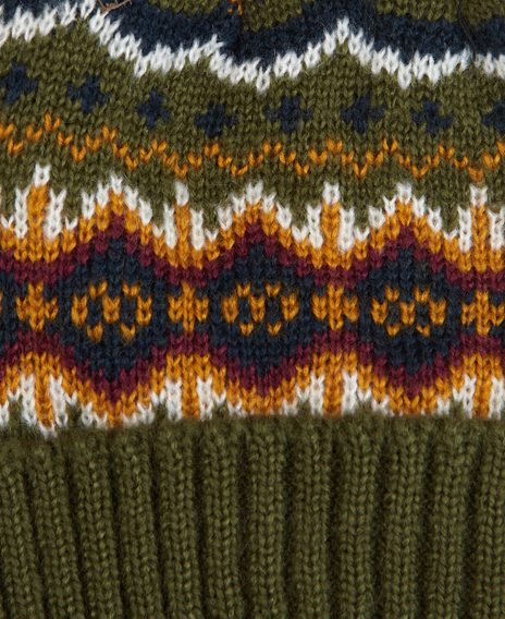 Barbour Case Fairisle Beanie