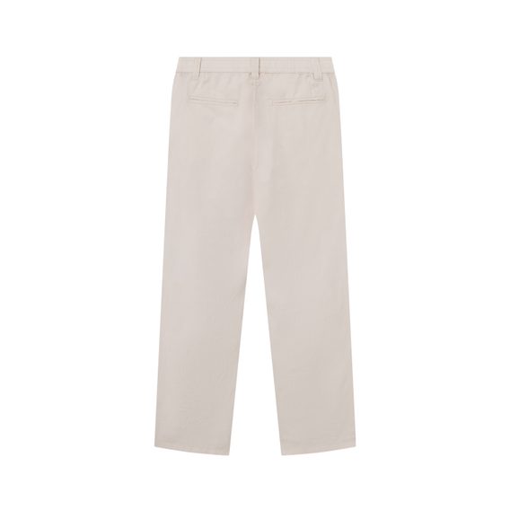 Bazár: Voľné nohavice z organickej bavlny Knowledge Cotton Apparel Loose Slack Pants - Light Feather Gray - L