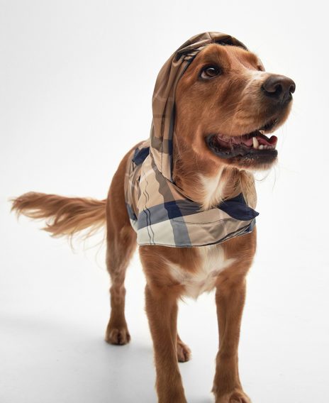 Barbour Packable Tartan Dog Coat — Primrose Hessian