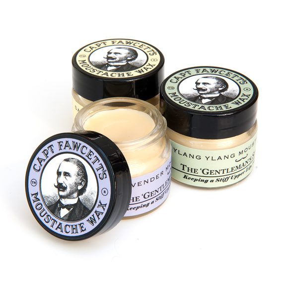 Cpt. Fawcett Moustache Wax — Sandalwood (15 ml)