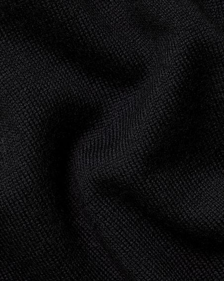 Charles Tyrwhitt Merino V-Neck Jumper — Black