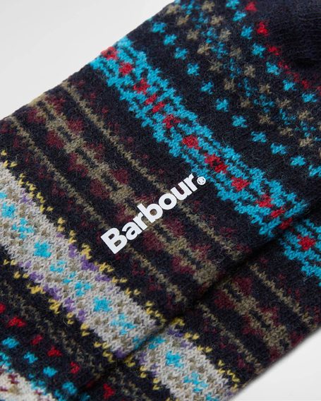 Barbour Boyd Socks — Navy