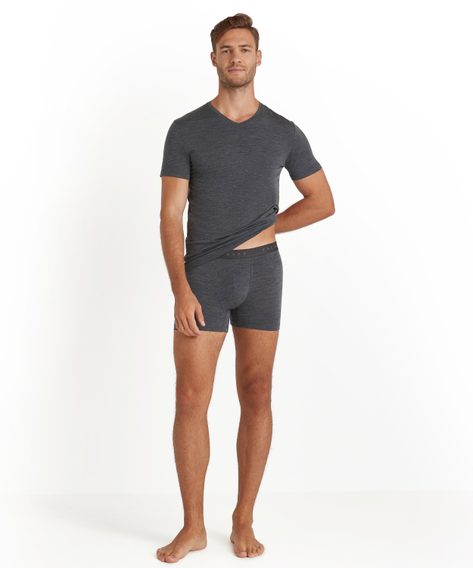 Falke Daily ClimaWool Boxers — Dark Grey