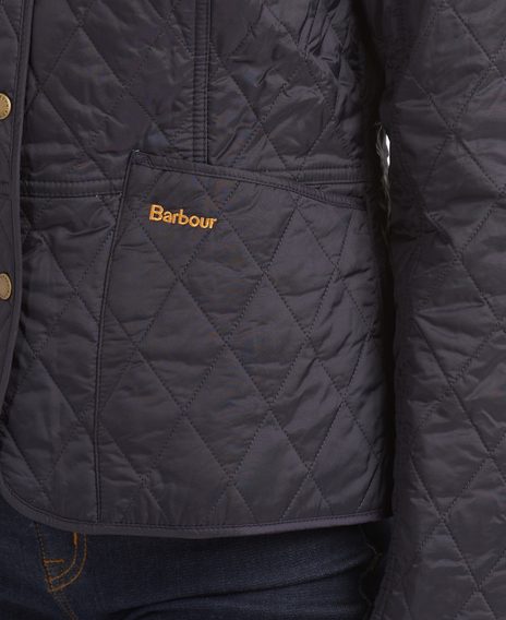 Barbour Summer Liddesdale Quilted Jacket — Navy