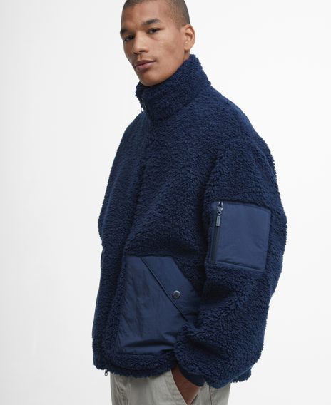 Barbour Weardale Fleece Jacket — Navy