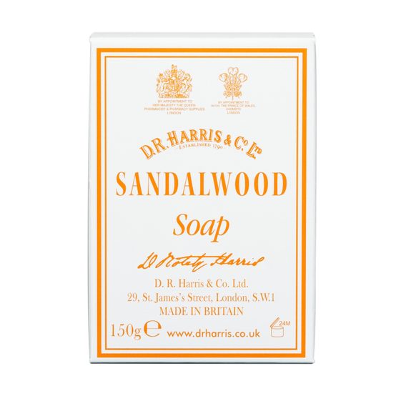 Darčekový set kúpeľových mydiel D.R. Harris - Arlington, Windsor, Sandalwood (3 x 150 g)