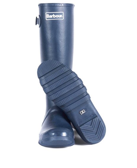 Barbour Men's Bede Wellington Boots — Navy