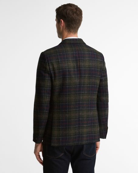 Barbour Sanders Moons Tartan Blazer