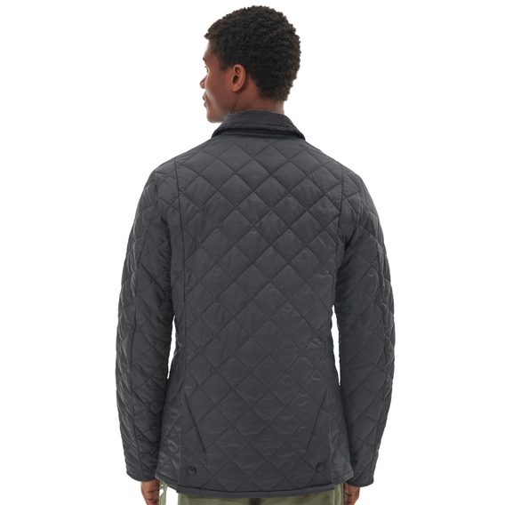 Barbour Heritage Liddesdale Quilted Jacket — Charcoal