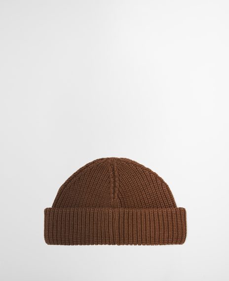 Barbour Mosely Fisherman Beanie — Brick