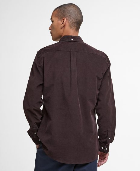 Barbour Ramsey Tailored Shirt — Chocolate