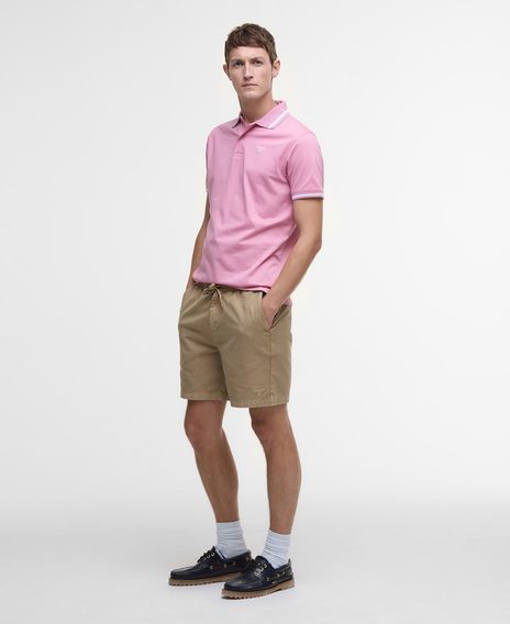 Barbour Washed Oxford Relaxed Shorts