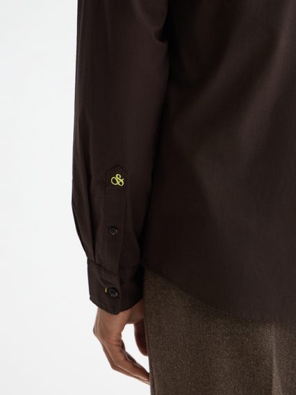 Scotch & Soda — Jacket Shirt Tonal Demitasse Stripes