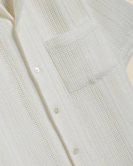 Portuguese Flannel Alma — White