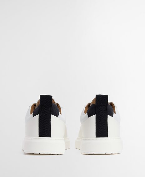 Barbour Stannington Trainers — White