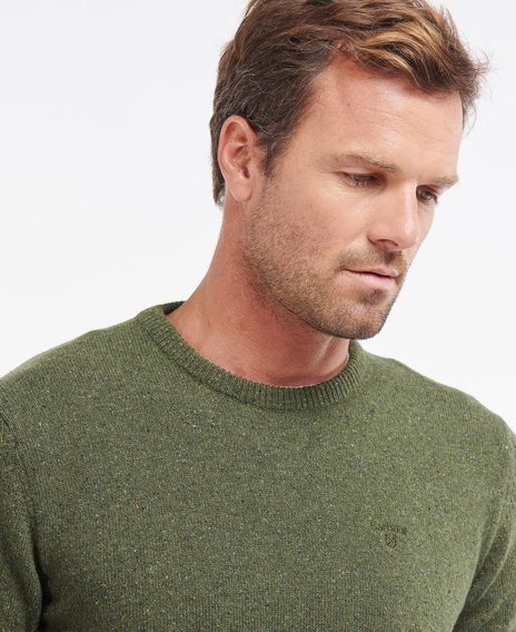 Sveter Barbour Tisbury Crew - Forest Green