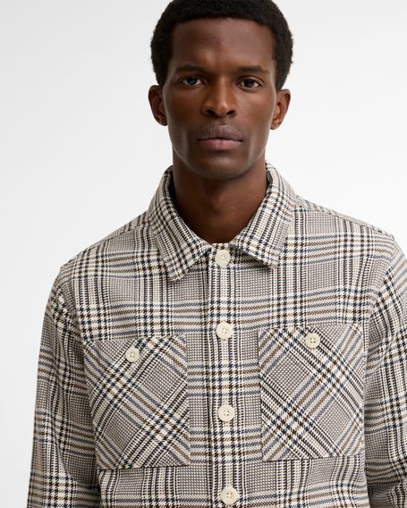 Barbour Alderney Houndstooth Overshirt