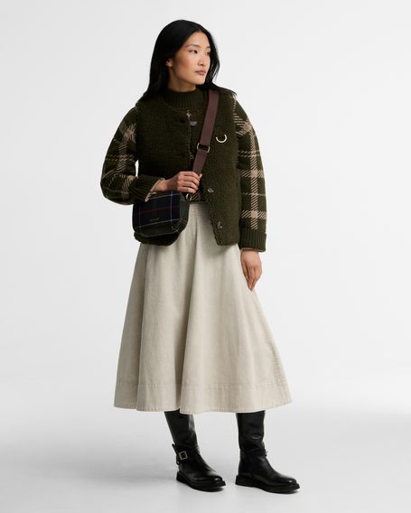 Barbour Contin Tartan Mini Crossbody Bag