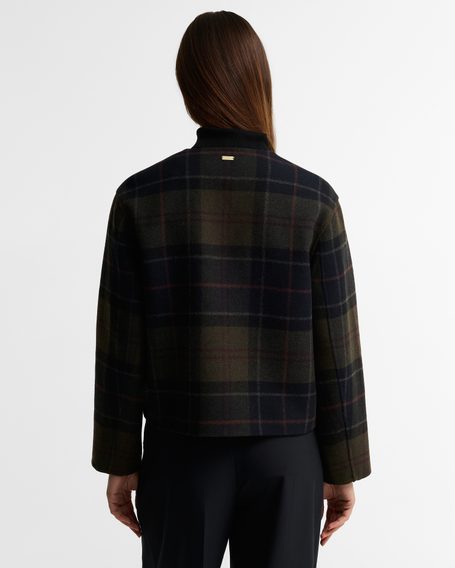 Barbour Marlow Overshirt — Shadow Classic Tartan